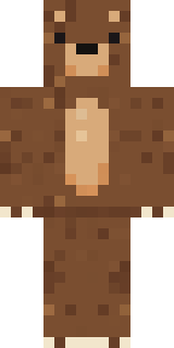 Brown Bear Minecraft skin