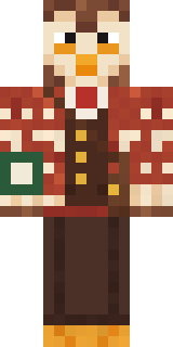 Owl Librarian Minecraft skin
