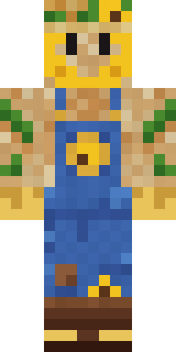 Sunflower Scarecrow Minecraft skin