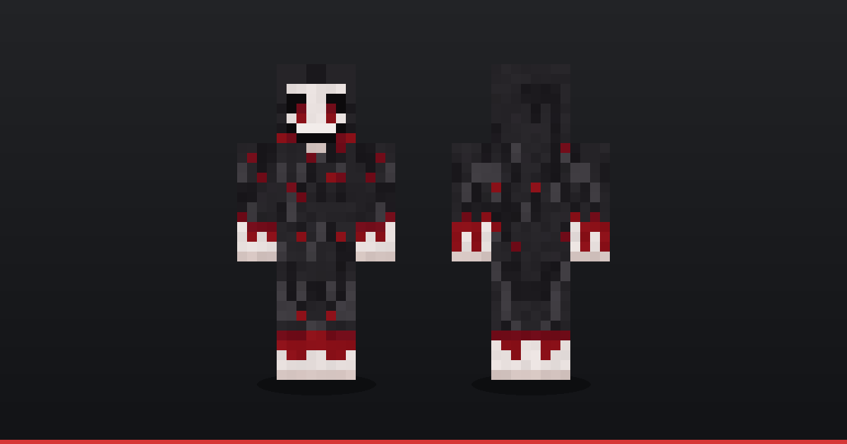 Grinning Shade Minecraft Skin – Build It