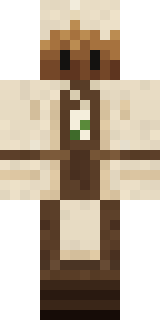 Tea Bag Monk Minecraft skin, front