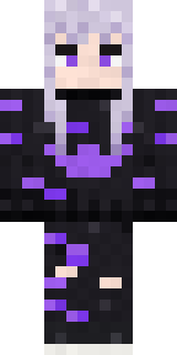 Pastel Goth Minecraft skin
