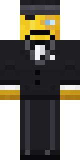 Banana Gentleman Minecraft skin