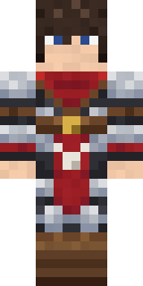 Crimson Templar Minecraft skin