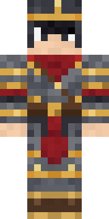Gilded Steel Knight Minecraft skin