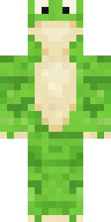 Lily Pad Frog Minecraft skin