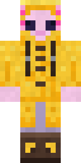 Axolotl Adventurer Minecraft skin