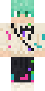 Mint Street Artist Minecraft skin