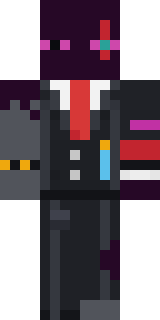 Enderdude Minecraft skin, front view