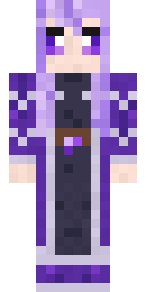Crystal Elf Spellcaster Minecraft skin