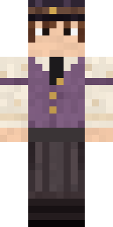 Saloon Pianist Minecraft skin