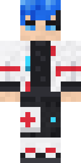Cyberpunk Paramedic Minecraft skin