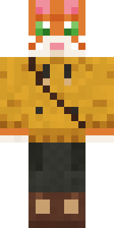 Ginger Trainspotter Minecraft skin