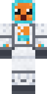 Goldfish Space Cadet Minecraft skin