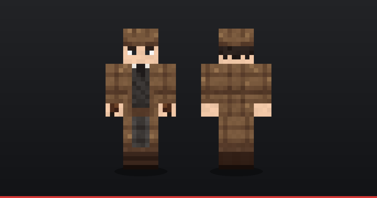 Sherlock Holmes Minecraft Skin – Build It