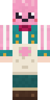 Cotton Candy Vendor Minecraft skin