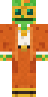 Disco Chameleon Minecraft skin