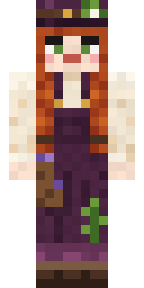 Cottage Witch Minecraft skin