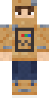 Cardboard Robot Kid Minecraft skin