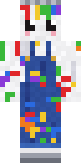 Rainbow Paint Can Minecraft skin