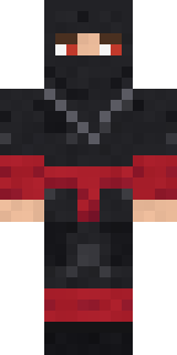 Crimson Sash Ninja Minecraft skin
