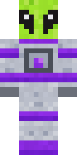 Lime Alien Astronaut Minecraft skin