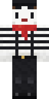 Silent Mime Minecraft skin