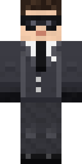 Secret Agent Minecraft skin