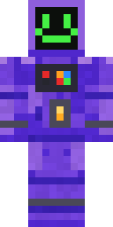 Haunted Arcade Robot Minecraft skin