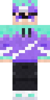 Aurora Skater Minecraft skin