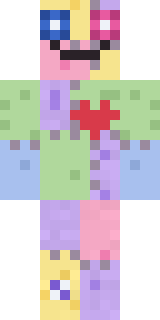 Patchwork Plush Monster Minecraft skin