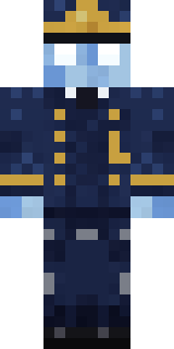 Ghost Train Conductor Minecraft skin