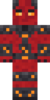 Molten Plate Demon Minecraft skin