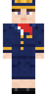 Flight Attendant Minecraft skin