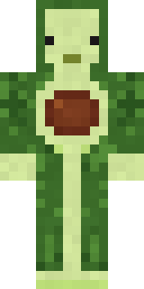 Cozy Avocado Minecraft skin
