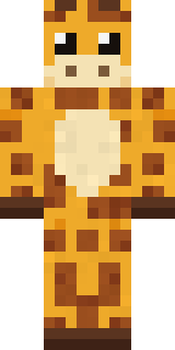 Gentle Giraffe Minecraft skin
