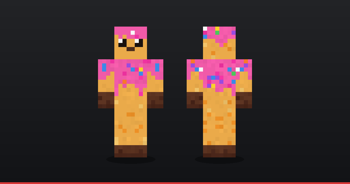 Sprinkle Donut Minecraft Skin – Build It