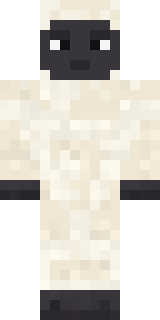 Woolly Blackface Sheep Minecraft skin