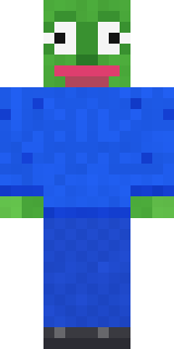 Chill Pond Frog Minecraft skin