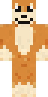 Smiley Shiba Pup Minecraft skin