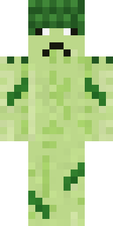 Grumpy Broccoli Minecraft skin