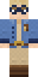 Fossil Museum Curator Minecraft skin