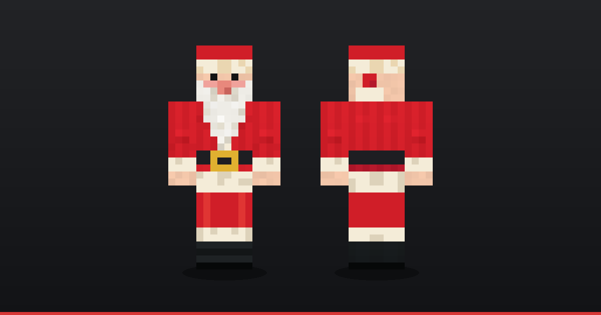 Santa Claus Minecraft Skin – Build It