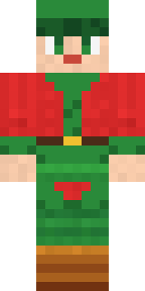 Christmas Elf Minecraft skin