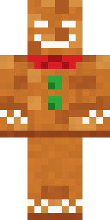Christmas Gingerbread Minecraft skin
