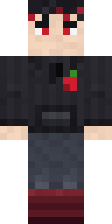 Cherry Goth Streetwear Minecraft skin