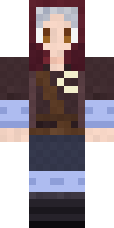 Moon Elf Ranger Minecraft skin, Crimson ranger colours