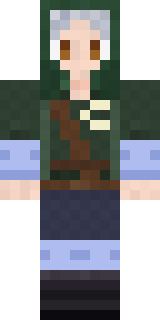 Moon Elf Ranger Minecraft skin, Forest ranger colours