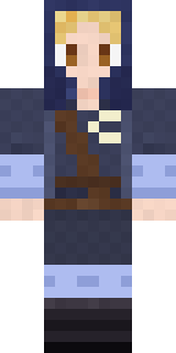 Moon Elf Ranger Minecraft skin, Golden hair colours