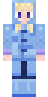 Periwinkle Rainwear Minecraft skin